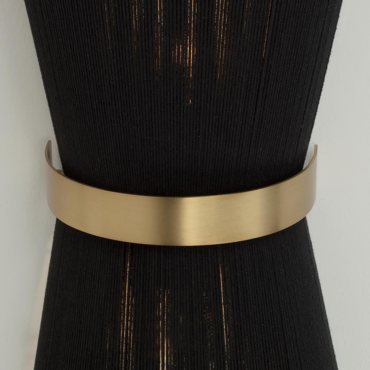 Shown in Black Rope And Patinaed Brass finish