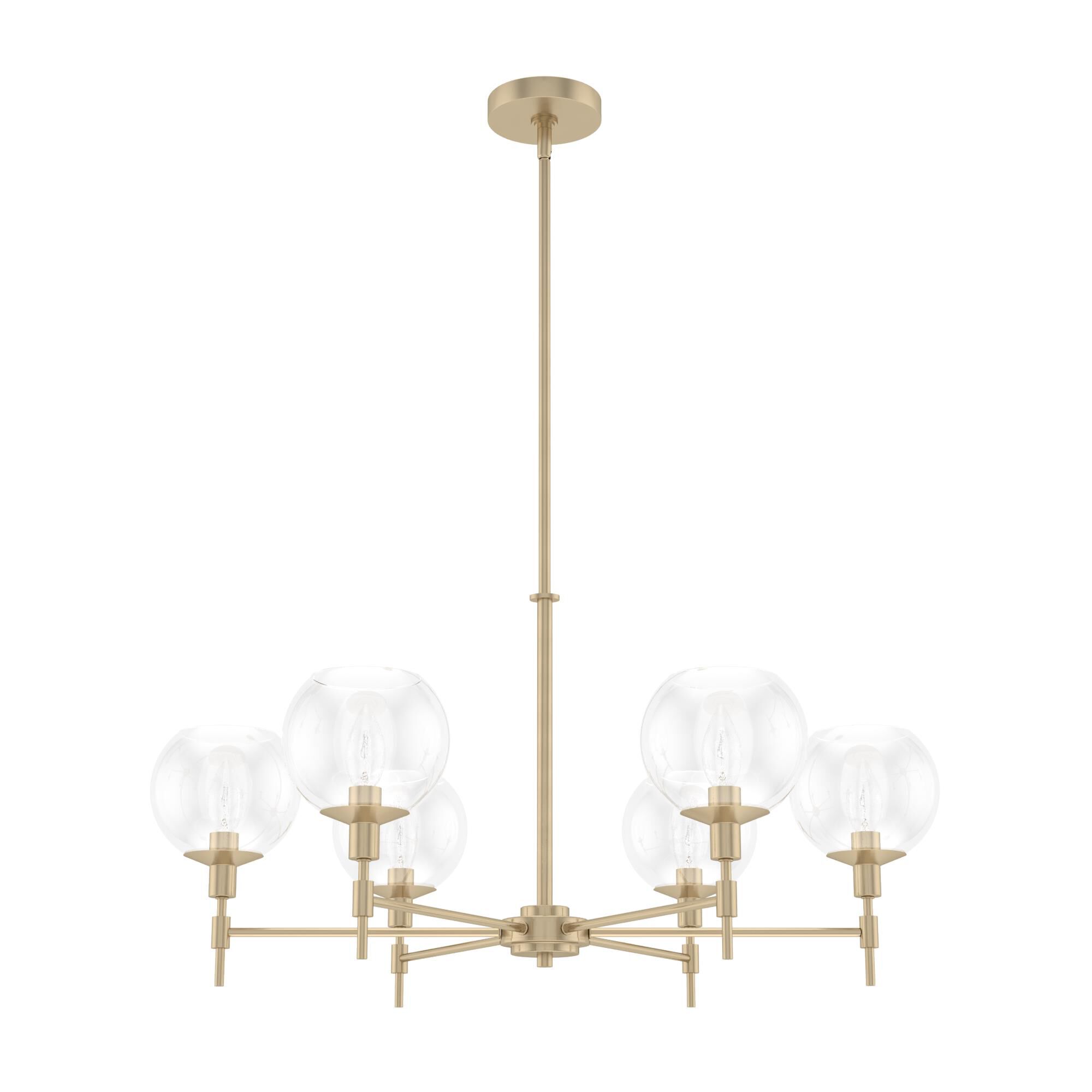 Xidane 32 Inch 6 Light Chandelier by Hunter Fan