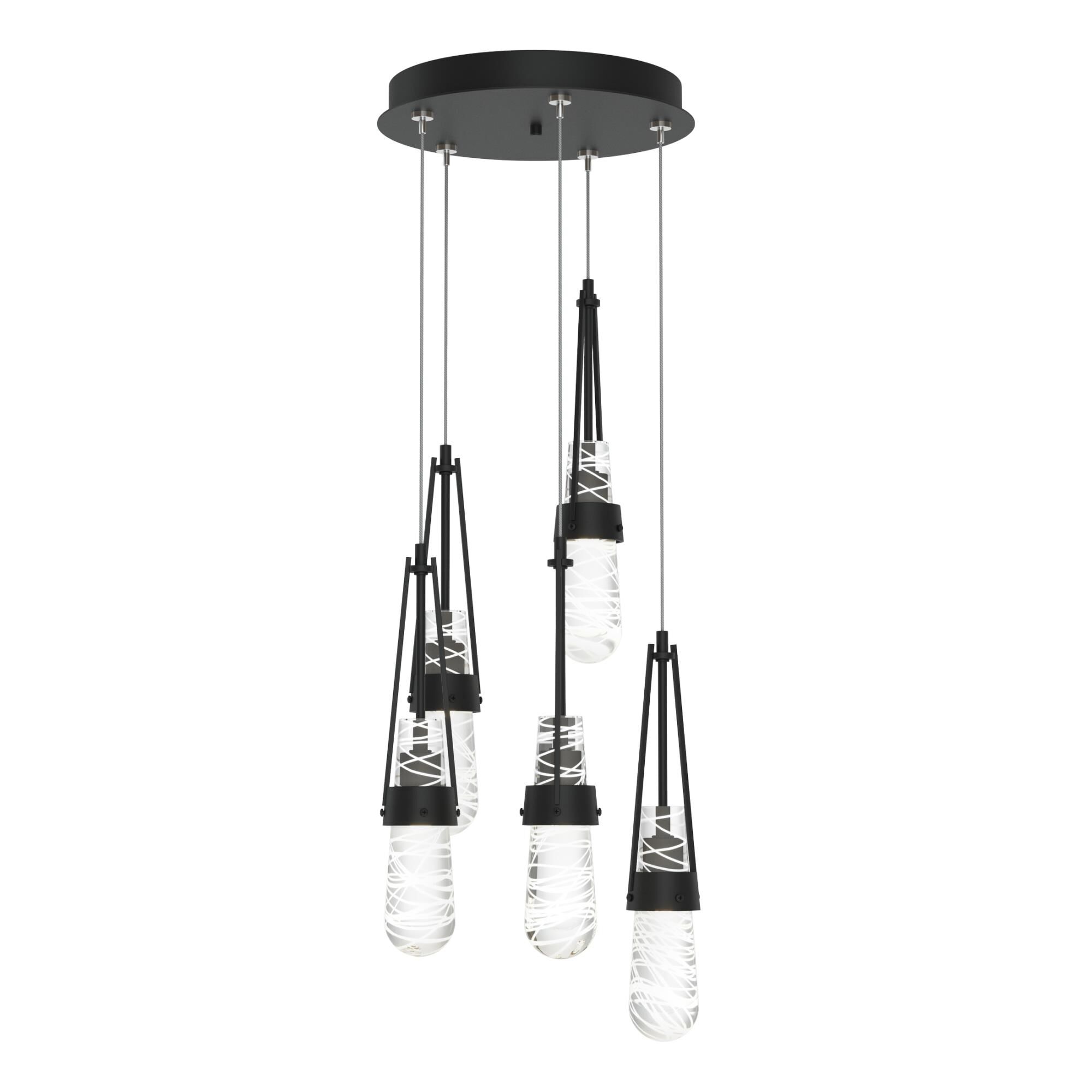 Link 13 Inch Multi Light Pendant by Hubbardton Forge