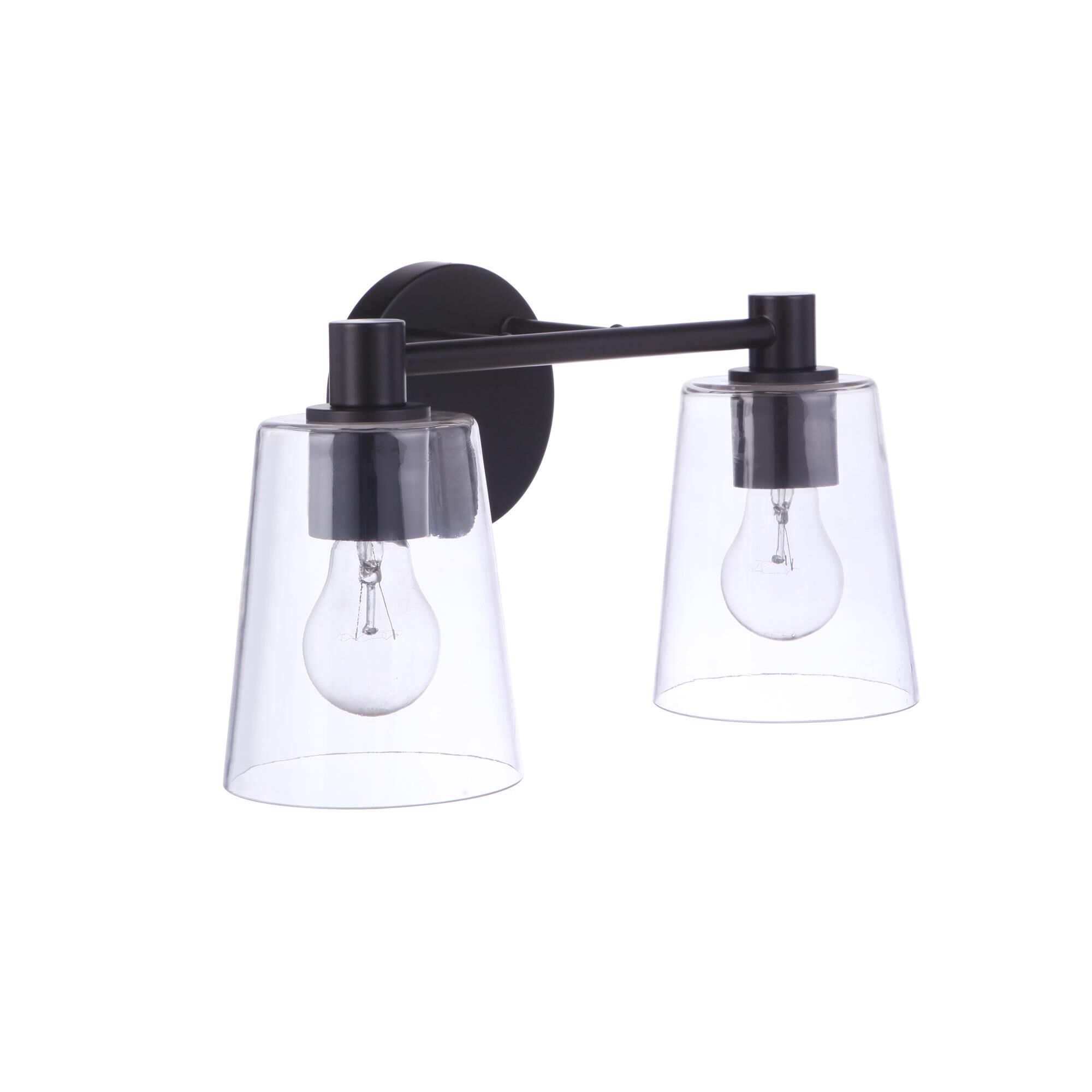 Emilio 15 Inch 2 Light Bath Vanity Light by Craftmade