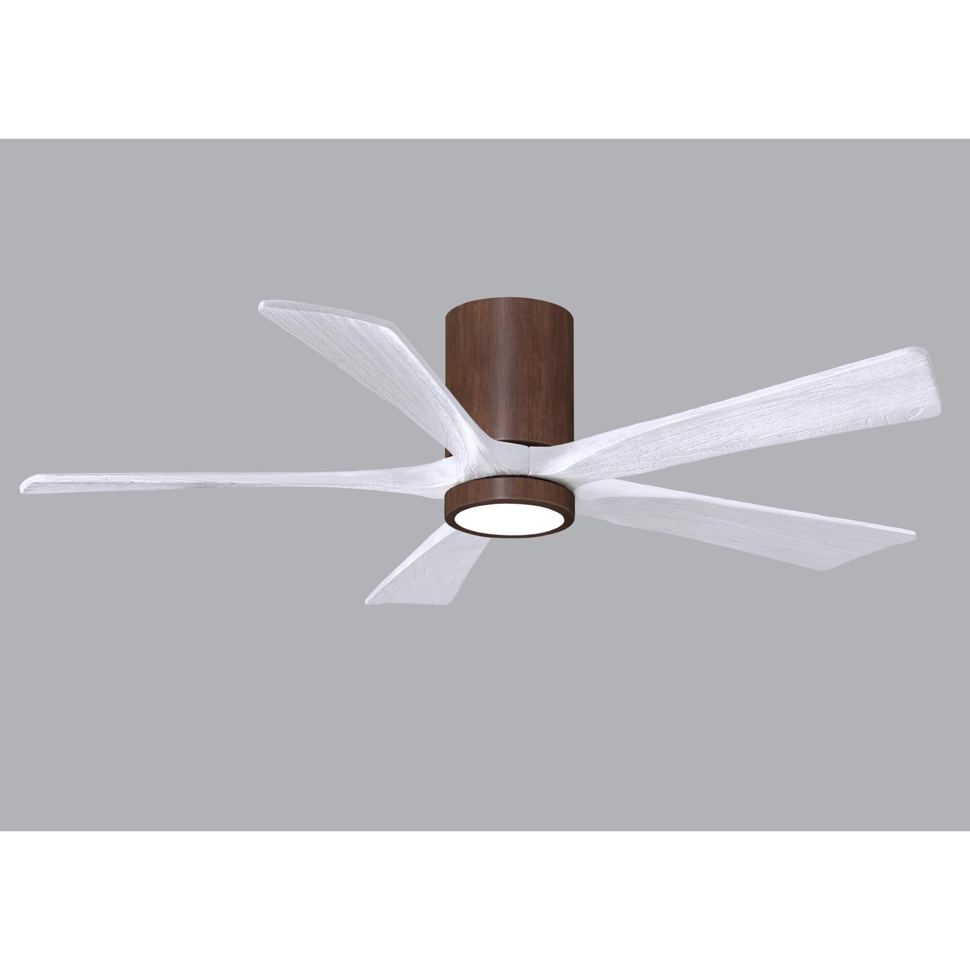 Irene 52 Inch Flush Mount Fan with Light Kit by Matthews Fan Company
