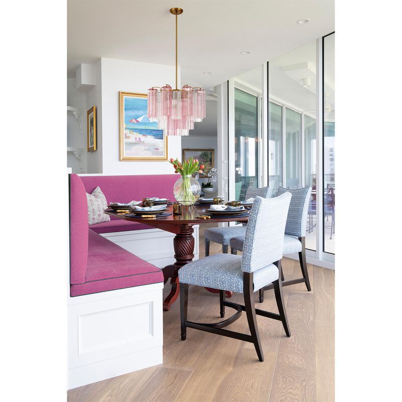 Addis 18 Inch 4 Light Semi Flush Mount by Crystorama