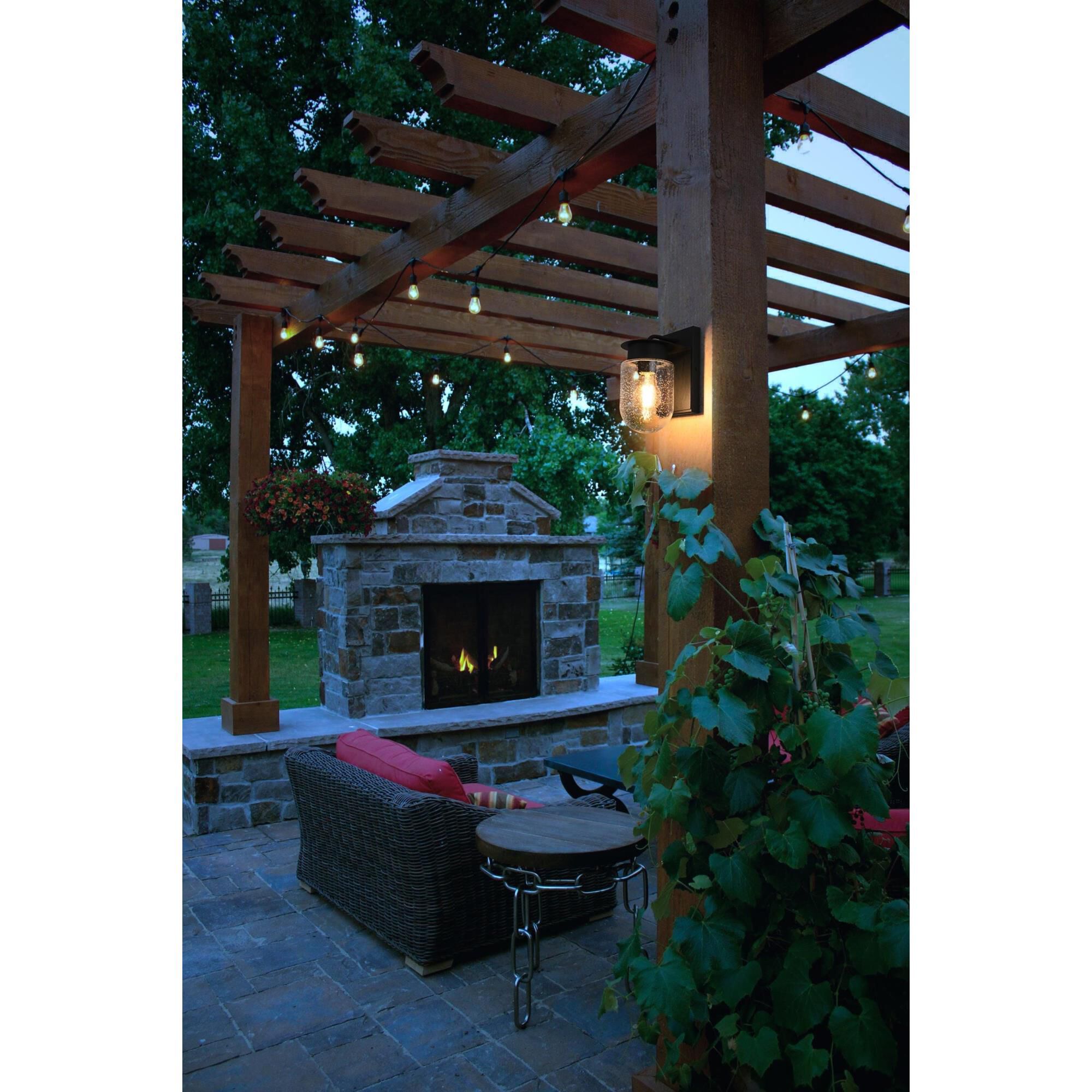 Rafael 9 Inch Outdoor Wall Light by Elegant Lighting