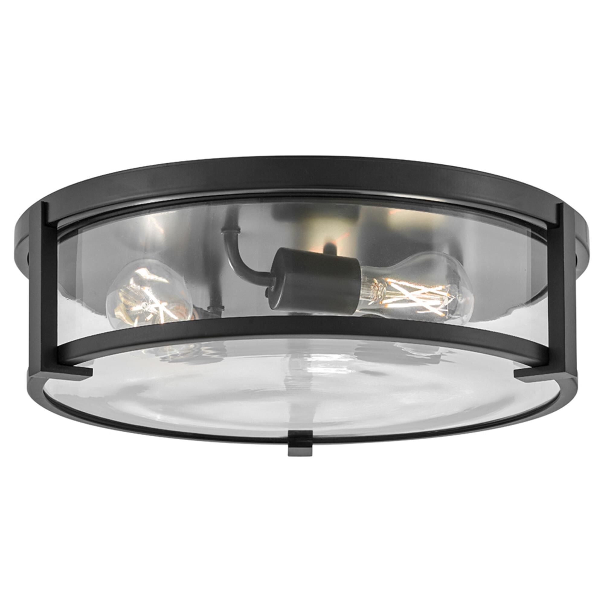 Lowell 16 Inch 3 Light Flush Mount,
