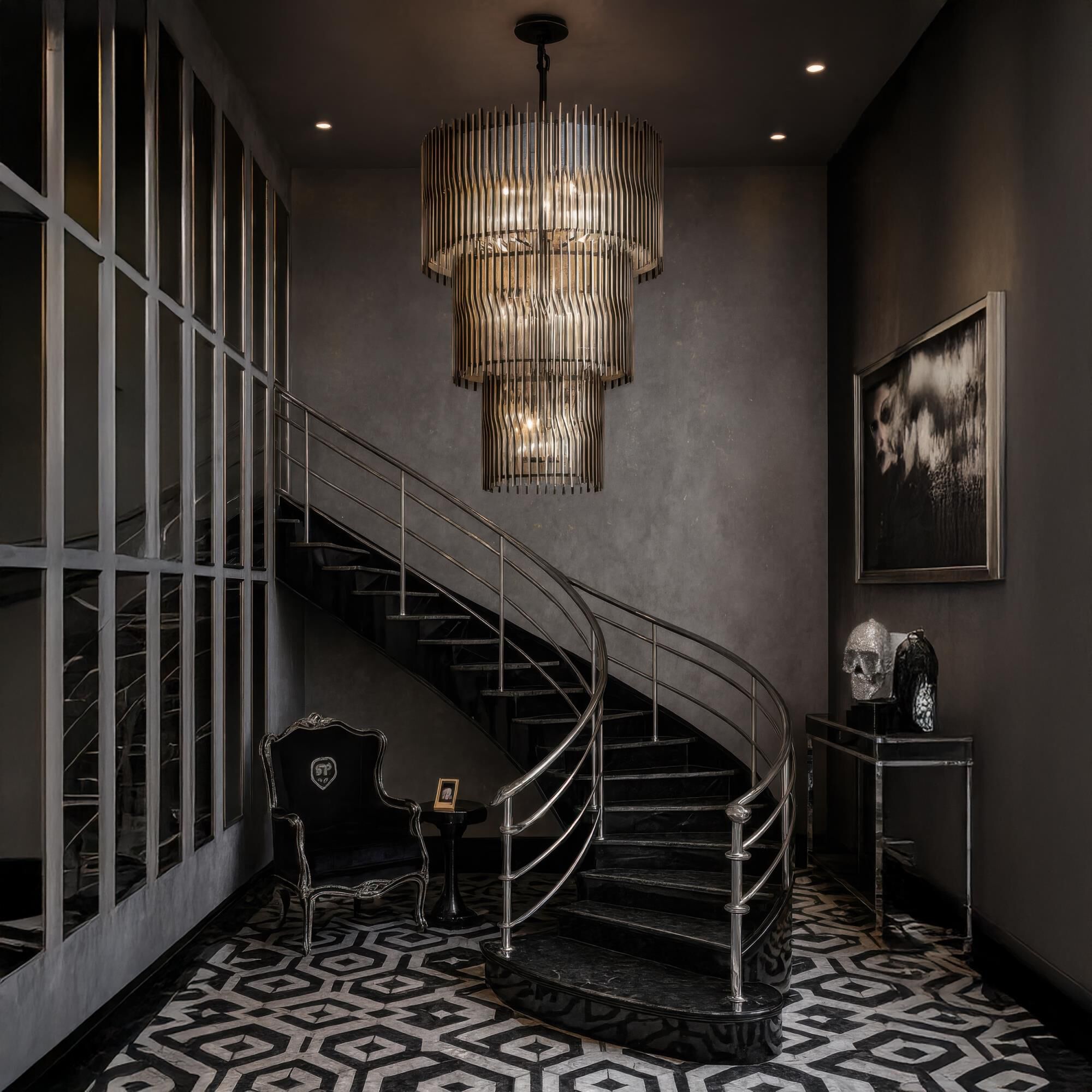 Ron Henderson Park Row 32 Inch Chandelier by Varaluz