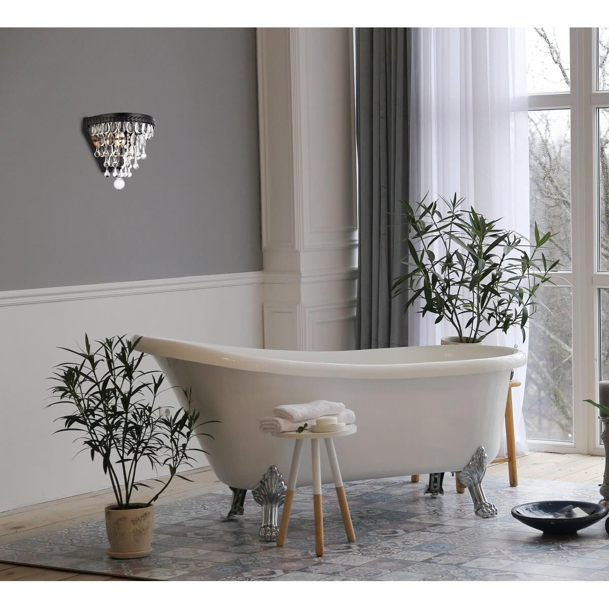 Elegant Lighting Nordic 9 Inch Wall Sconce - Clearance