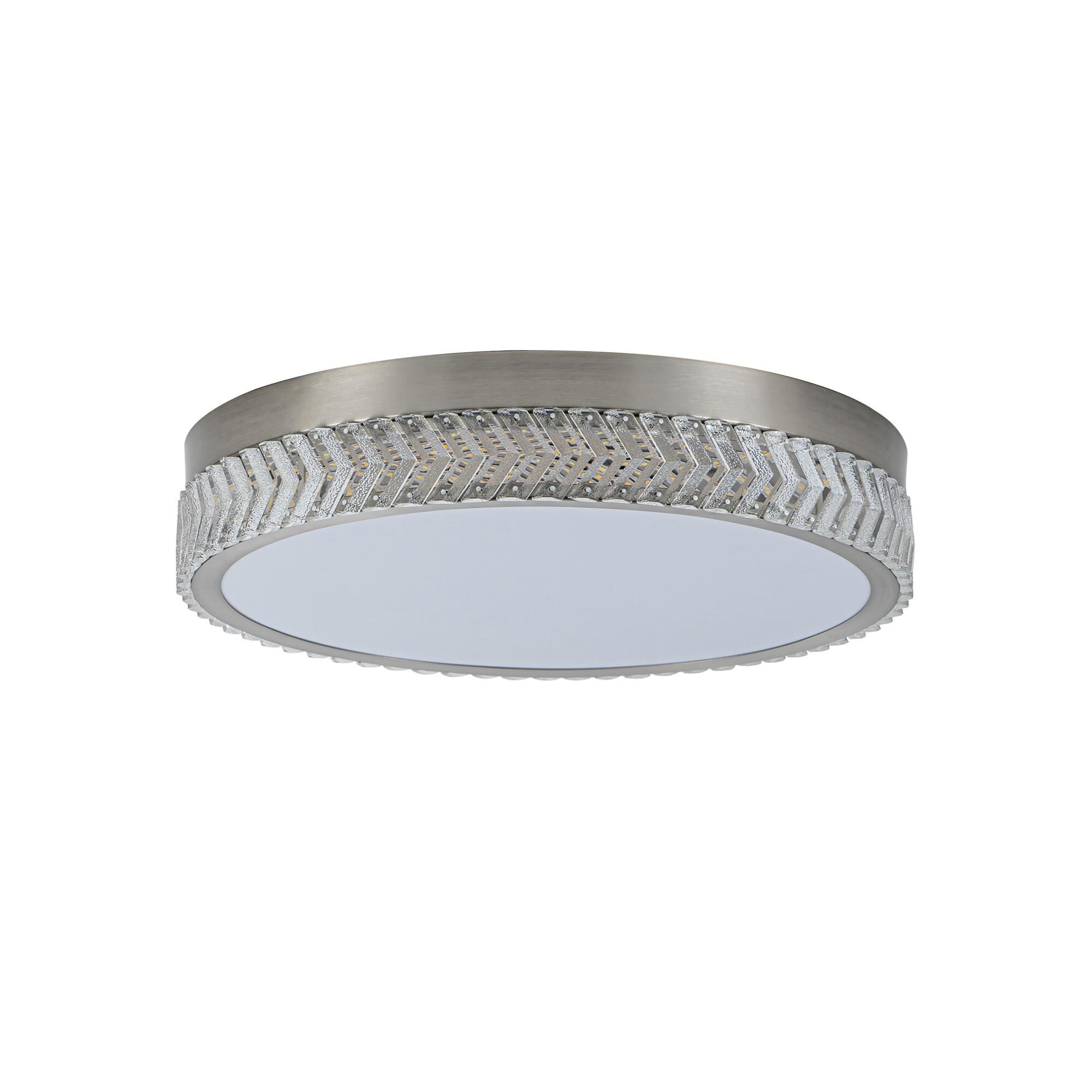 Shown in Brushed Nickel finish