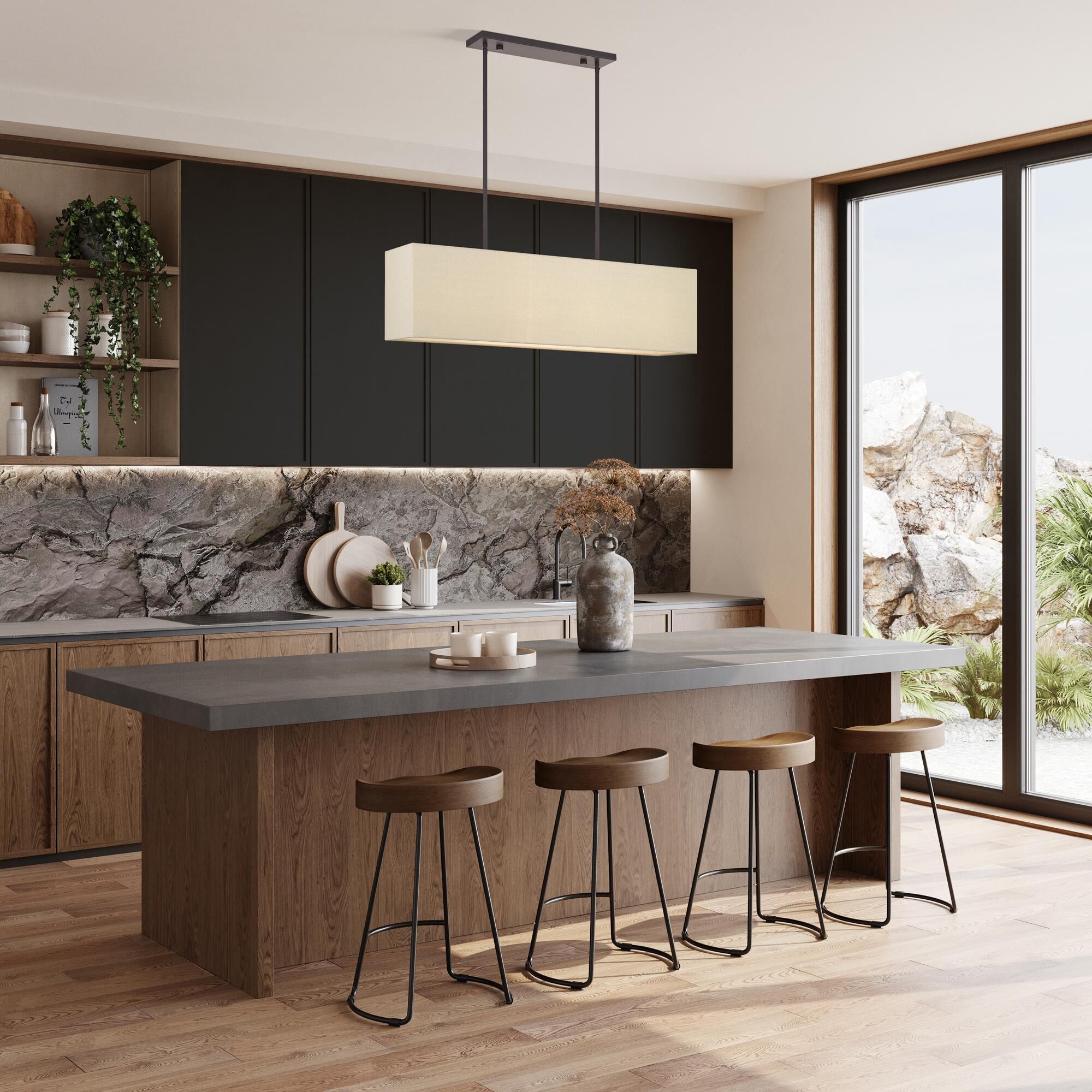 Summit 36 Inch Linear Suspension Light by Livex Lighting