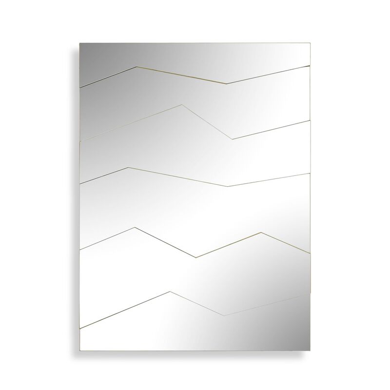 Fracture Medium Decorative Mirror by Uttermost