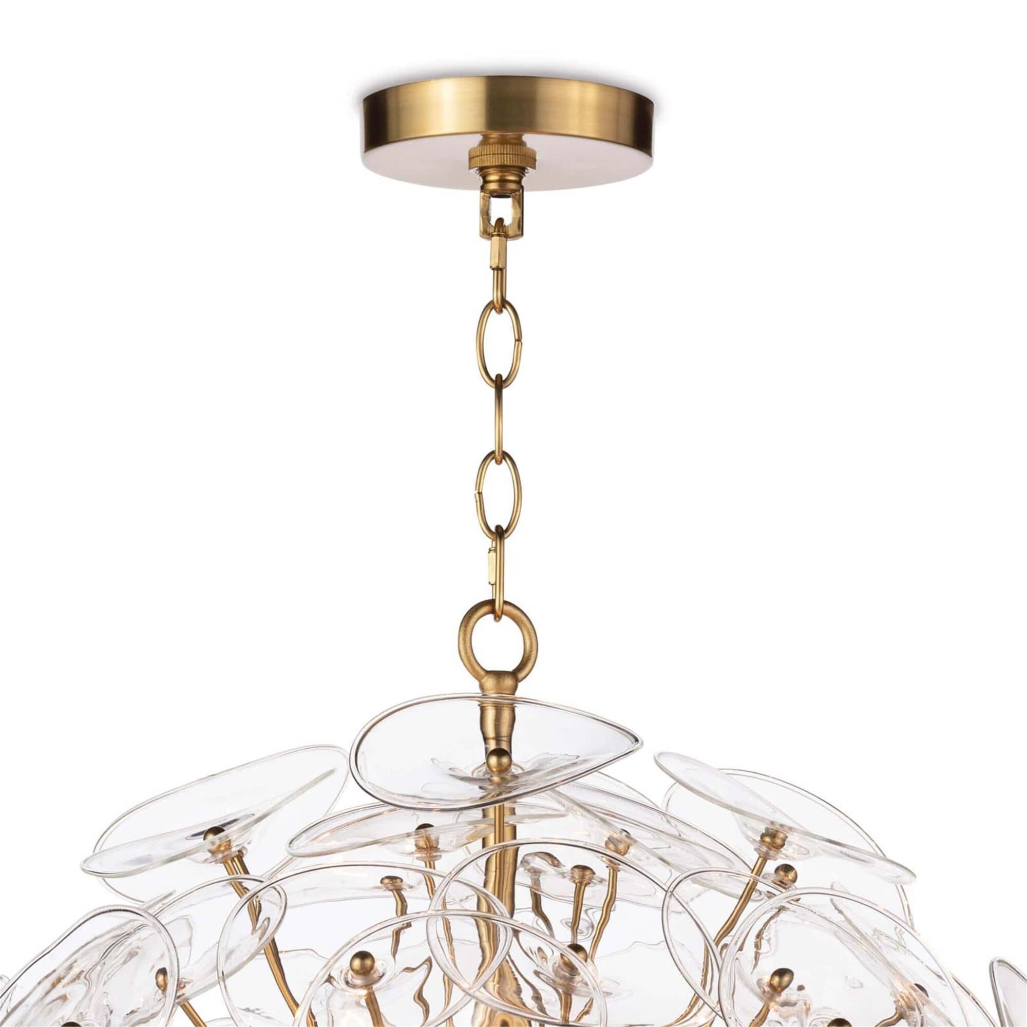 Shown in Natural Brass finish