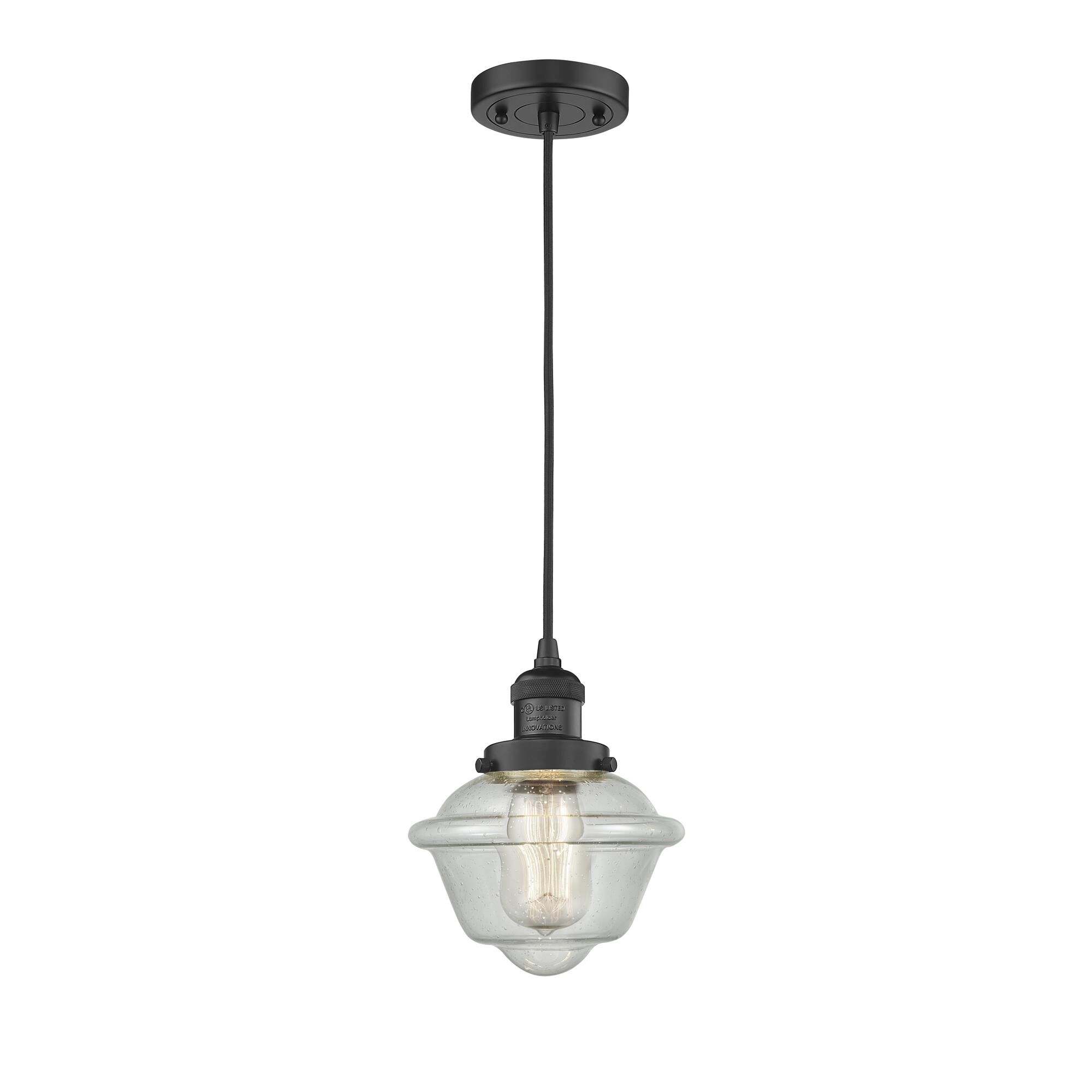 Shown in Matte Black finish and Clear glass