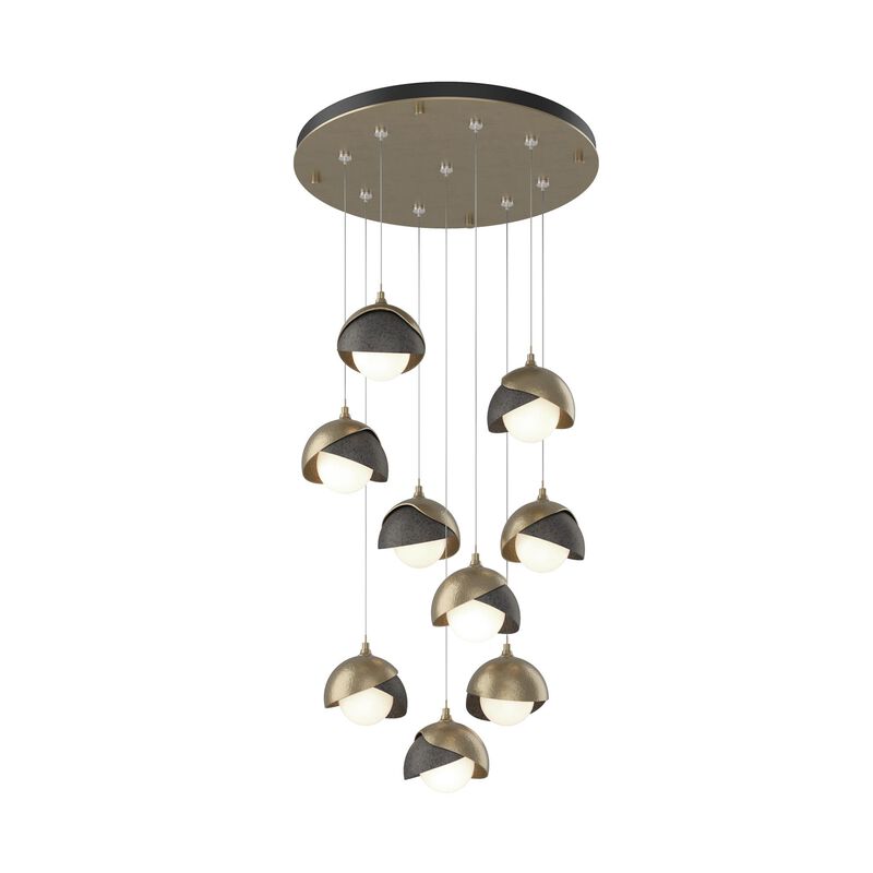 Brooklyn 20 Inch Multi Light Pendant by Hubbardton Forge