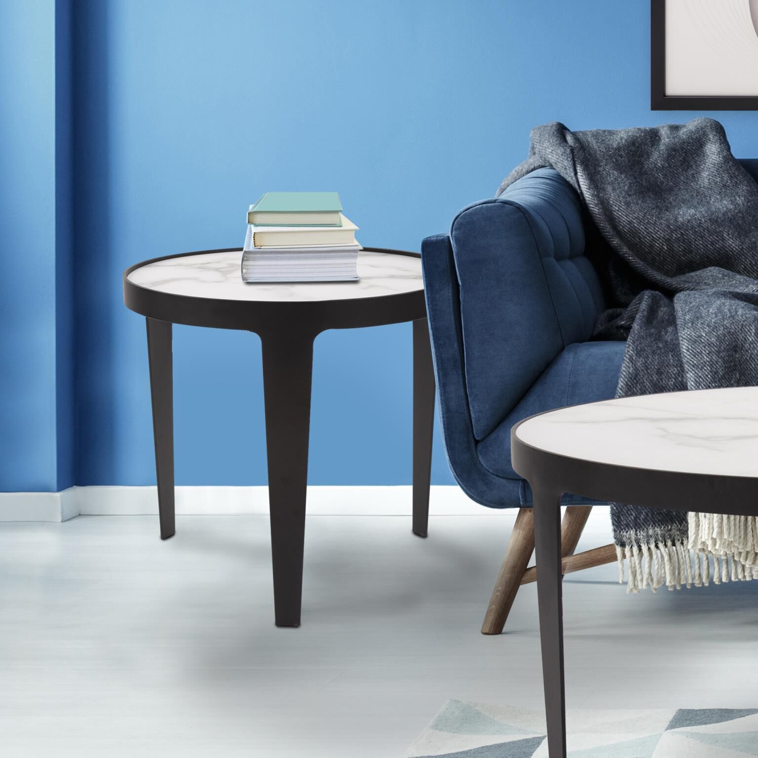 Costa End Table by Howard Elliott Collection