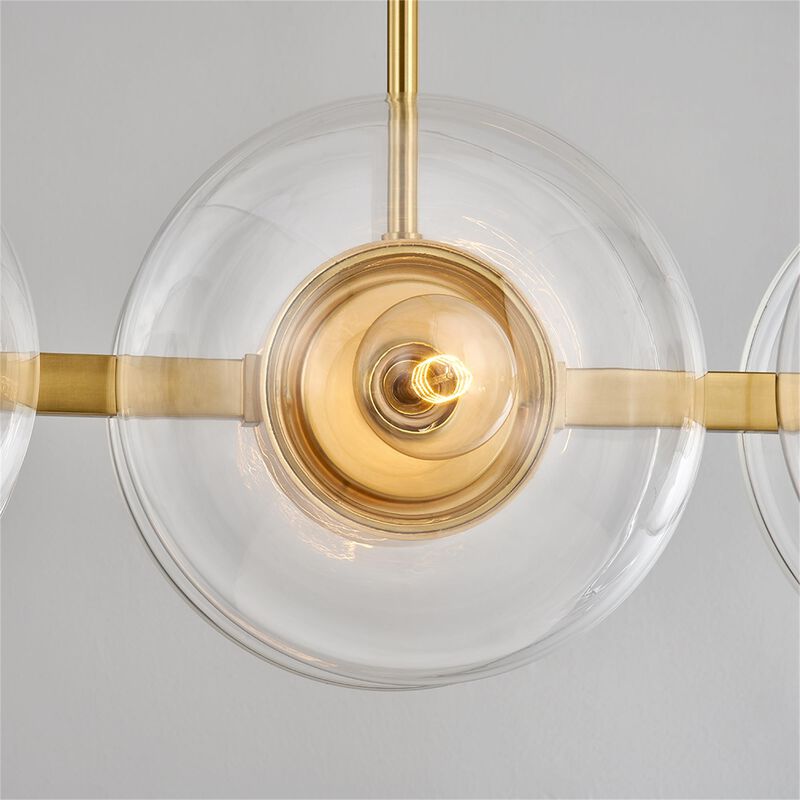 Kert Medium Linear Chandelier by Hudson Valley Lighting