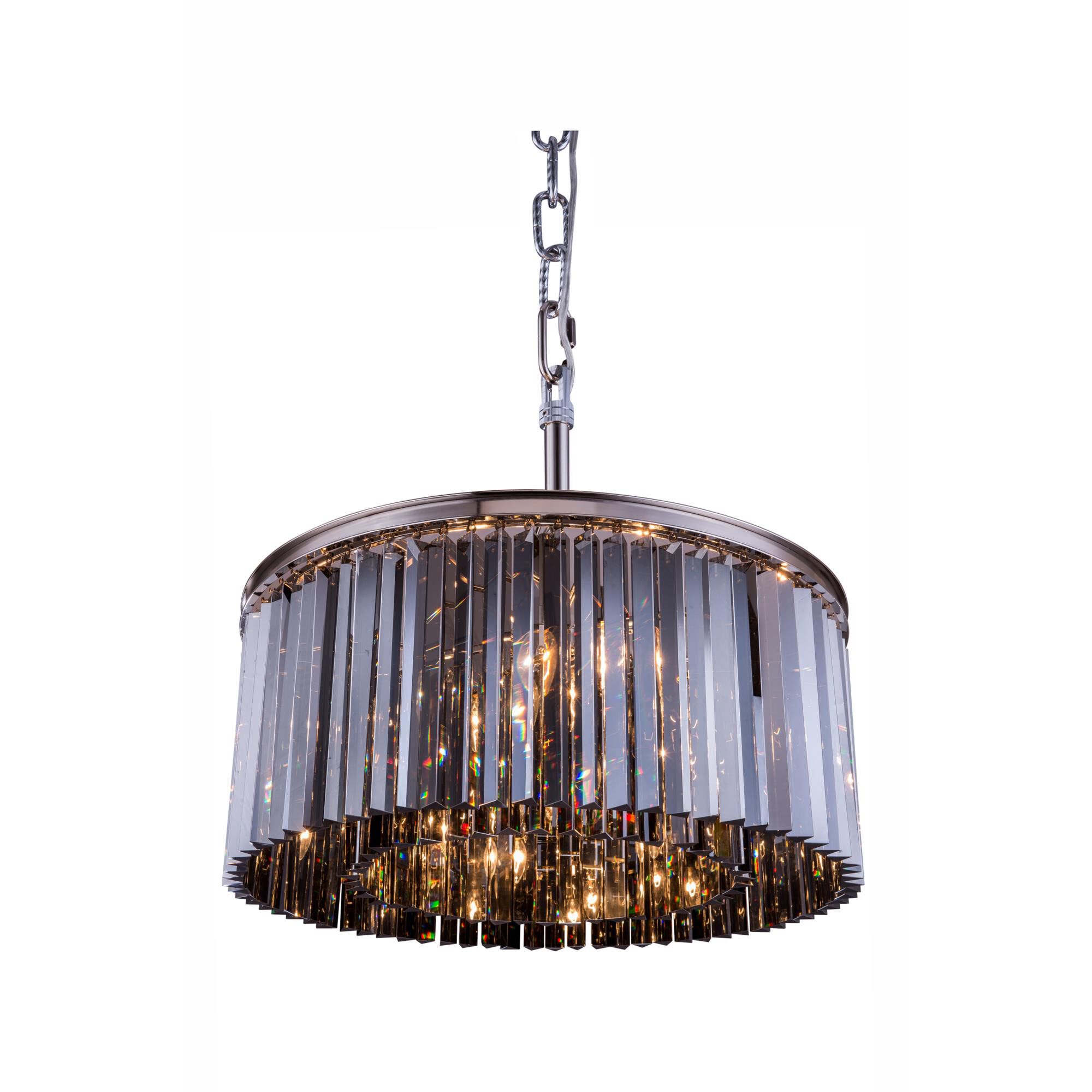 Sydney 31 Inch 8 Light Chandelier by Elegant Lighting