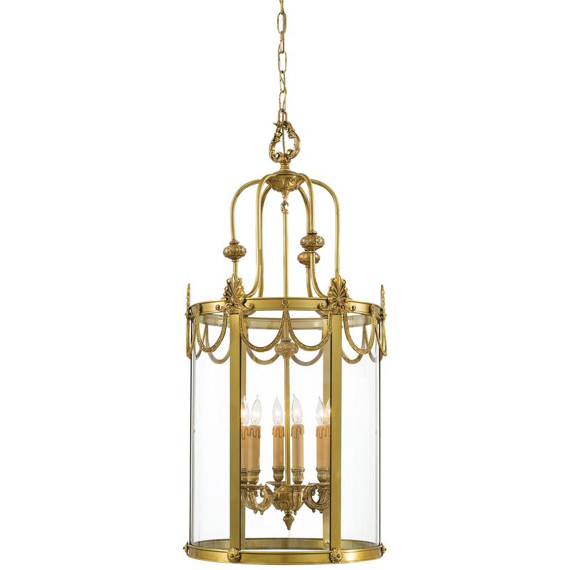 Vintage 18 Inch Cage Pendant by Metropolitan Lighting