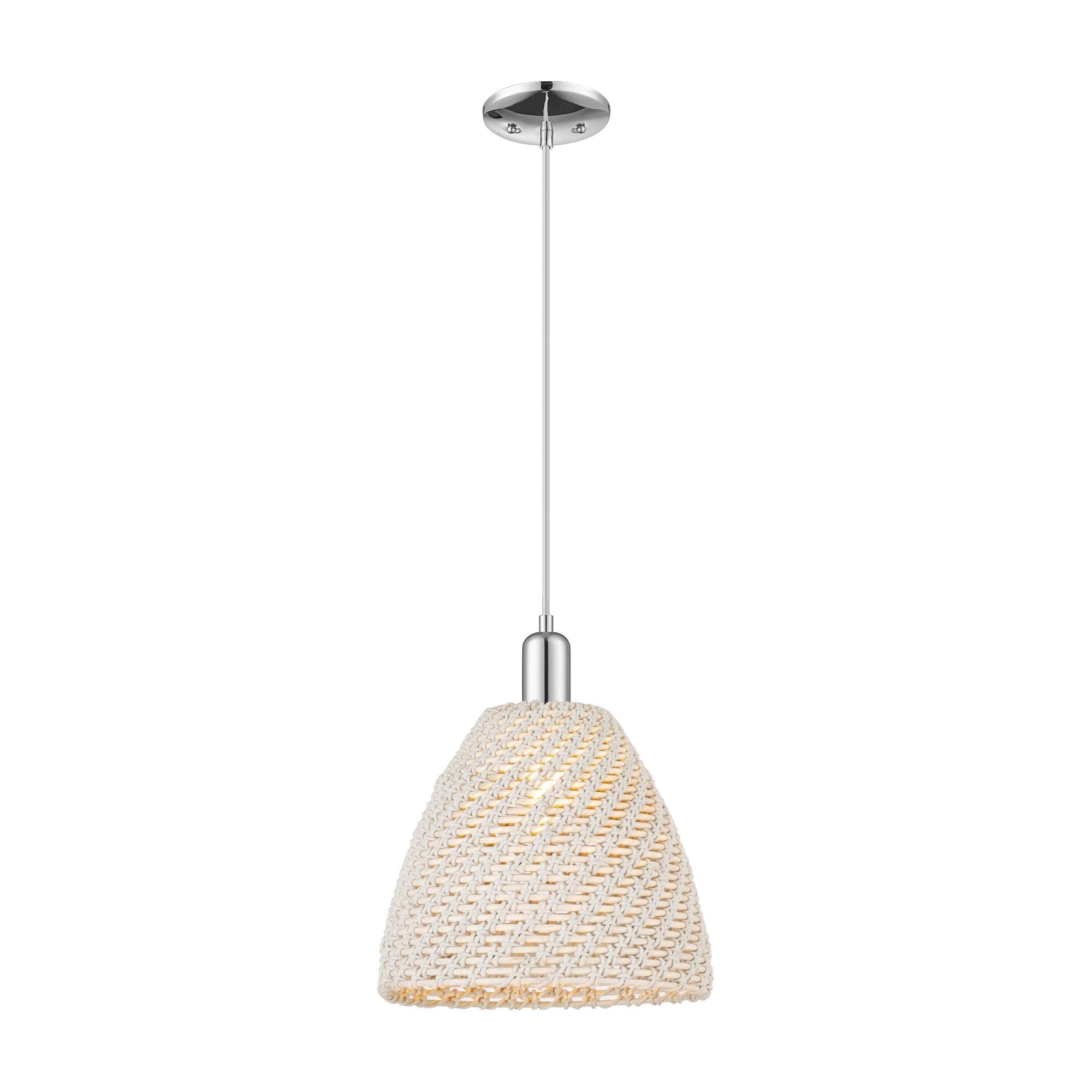 Shown in Polished Chrome finish and Natural shade