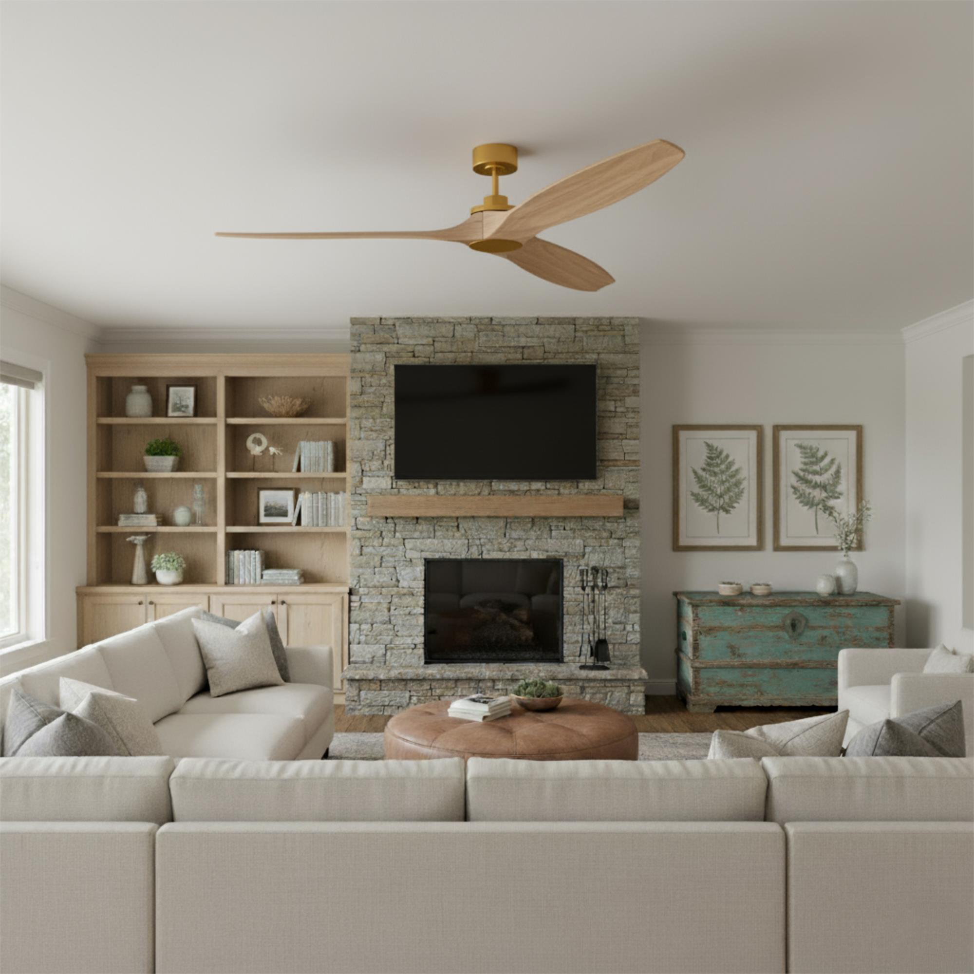 Sean Lavin Collins Smart 70 Inch Ceiling Fan,