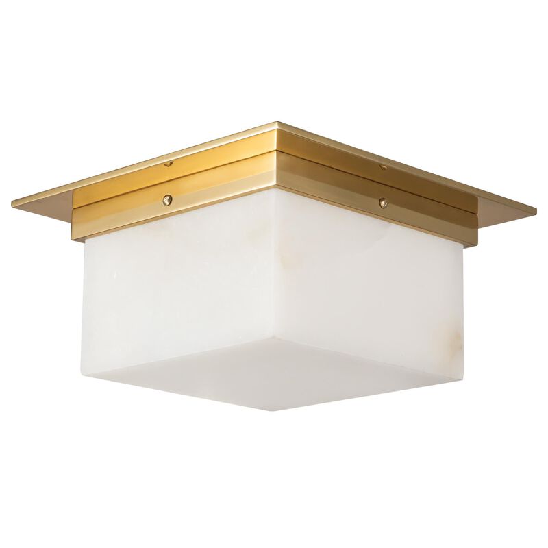 Jason Koharik Mineral 11 Inch 2 Light Flush Mount by Alora Lighting