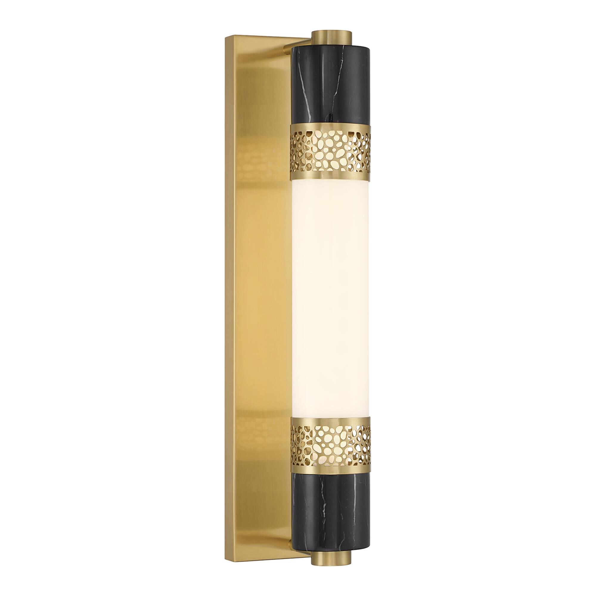Shown in Warm Brass finish