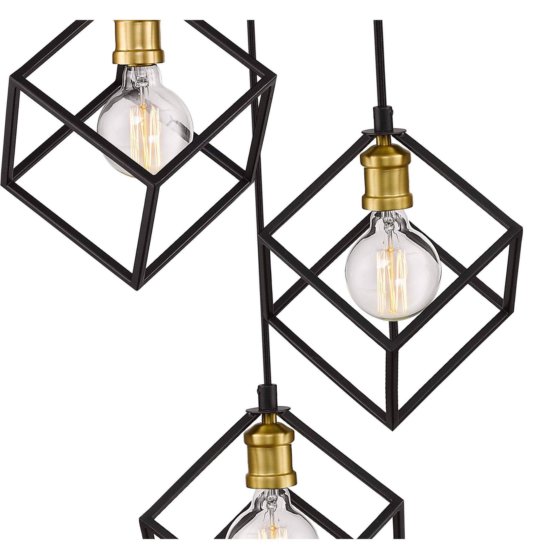 Vertical 18 Inch 3 Light Mini Chandelier by Z-Lite