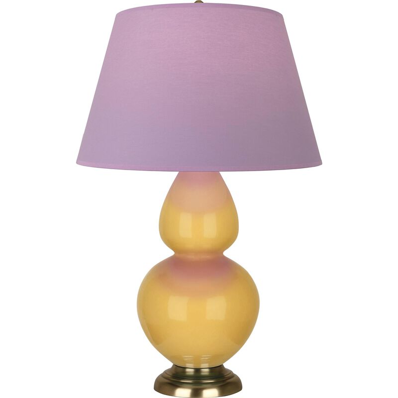 Double Gourd 31 Inch Table Lamp by Robert Abbey
