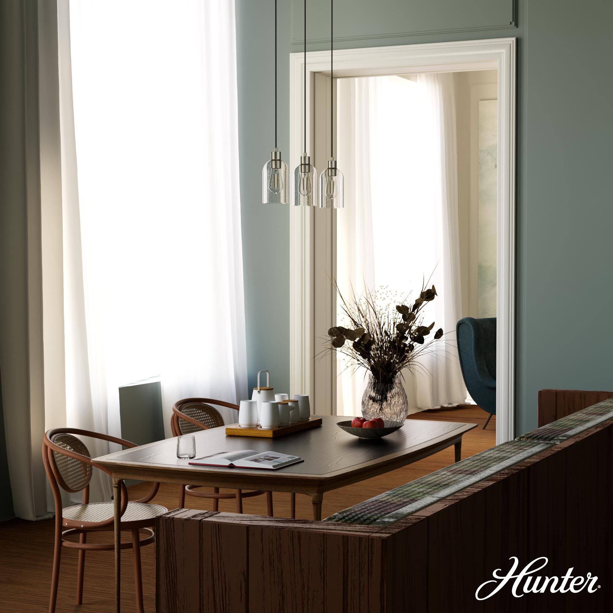 Shown in Brushed Nickel finish