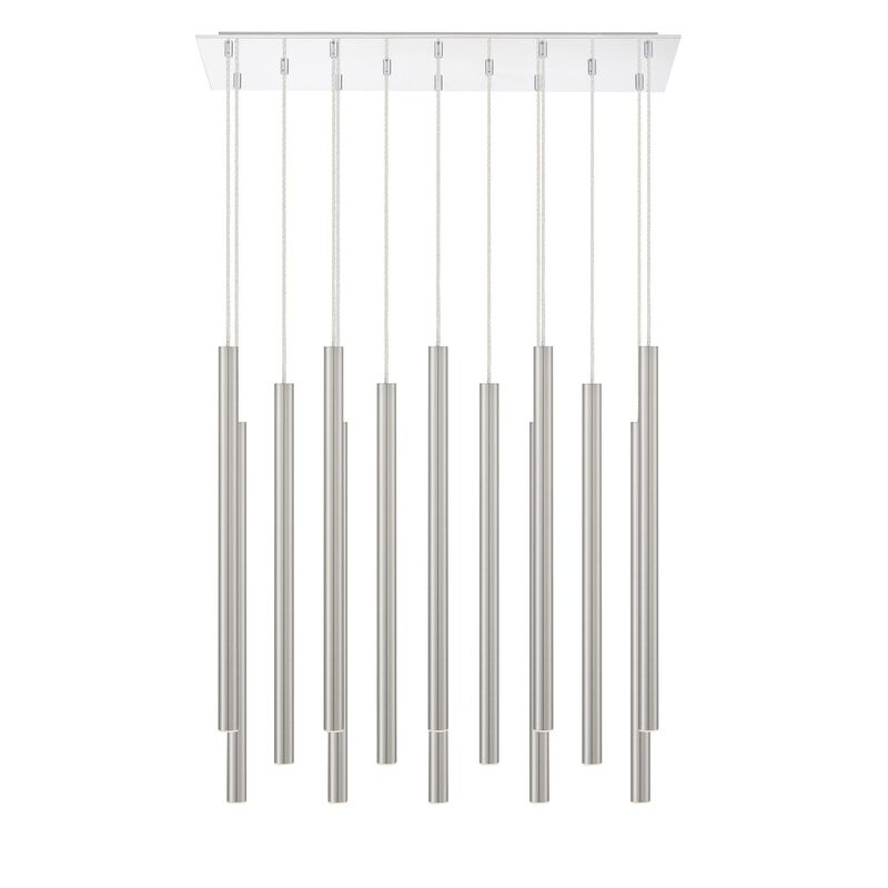Forest 32 Inch 14 Light LED Linear Suspension Light by Z-Lite