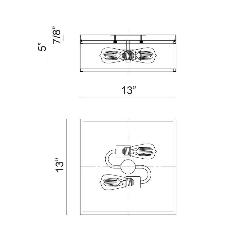 Shown in White + Aged Gold Brass finish