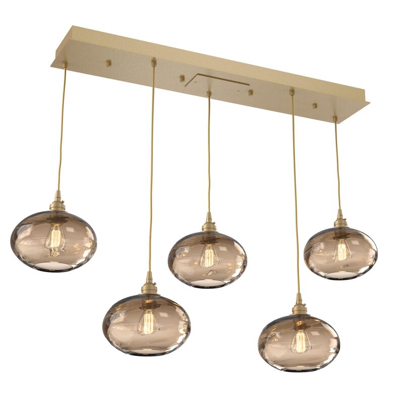 Coppa Linear Suspension Light by Hammerton Studio
