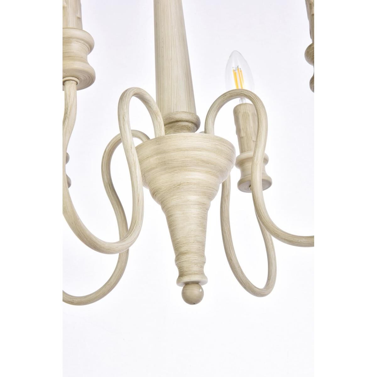 Flynx 14 Inch 4 Light Mini Chandelier by Elegant Lighting