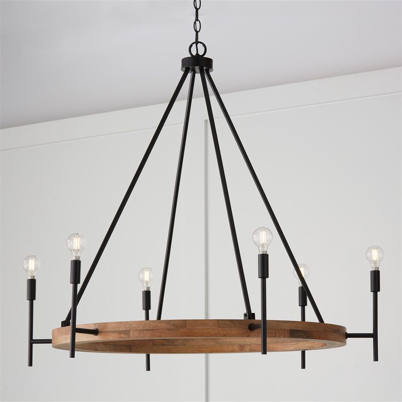 Jonah 42 Inch 6 Light Chandelier by Capital Lighting Fixture Company