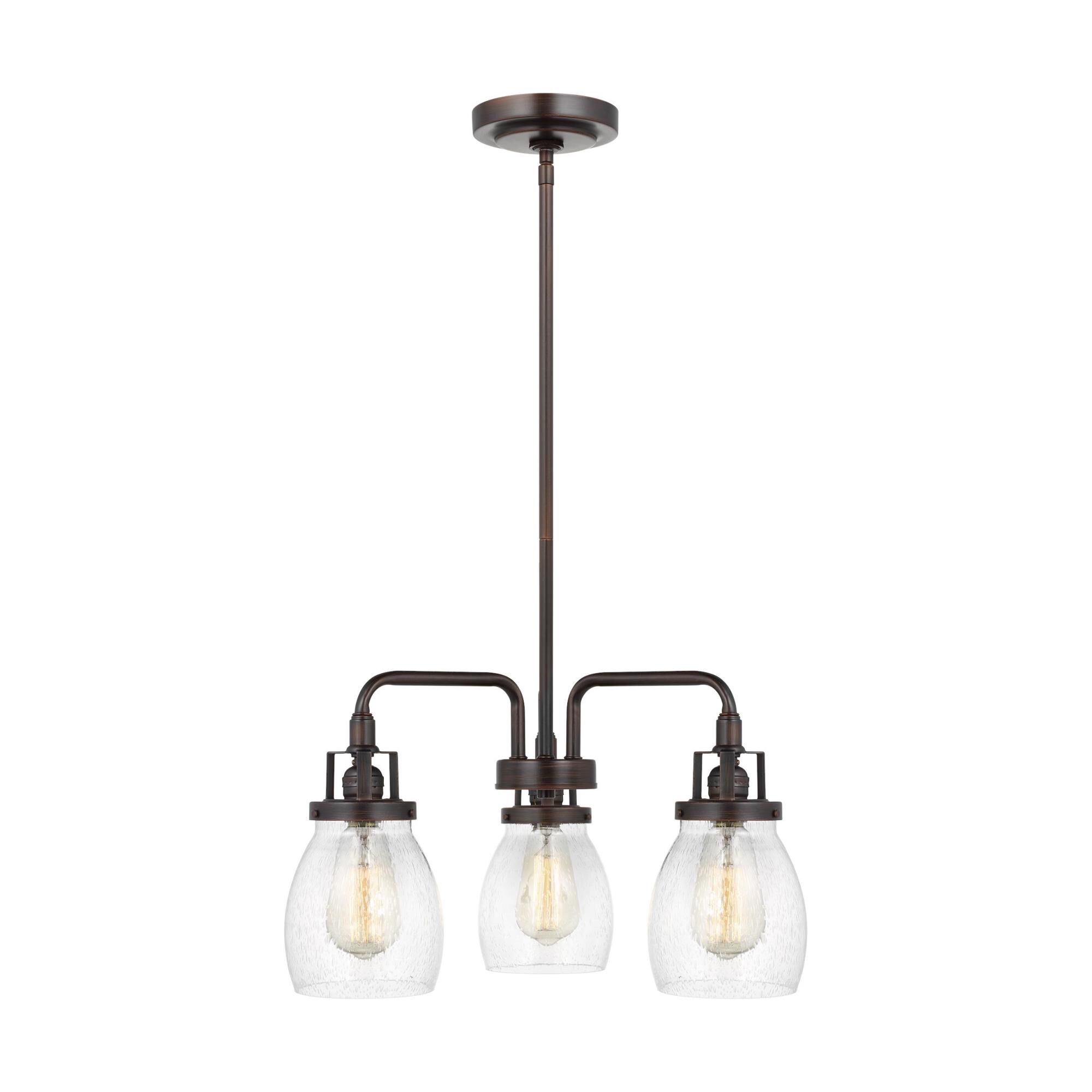 Belton 19 Inch 3 Light Mini Chandelier by Generation Lighting