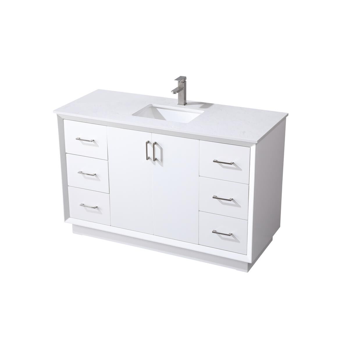 Hayes 54 Inch Bath Vanity by Elegant Decor