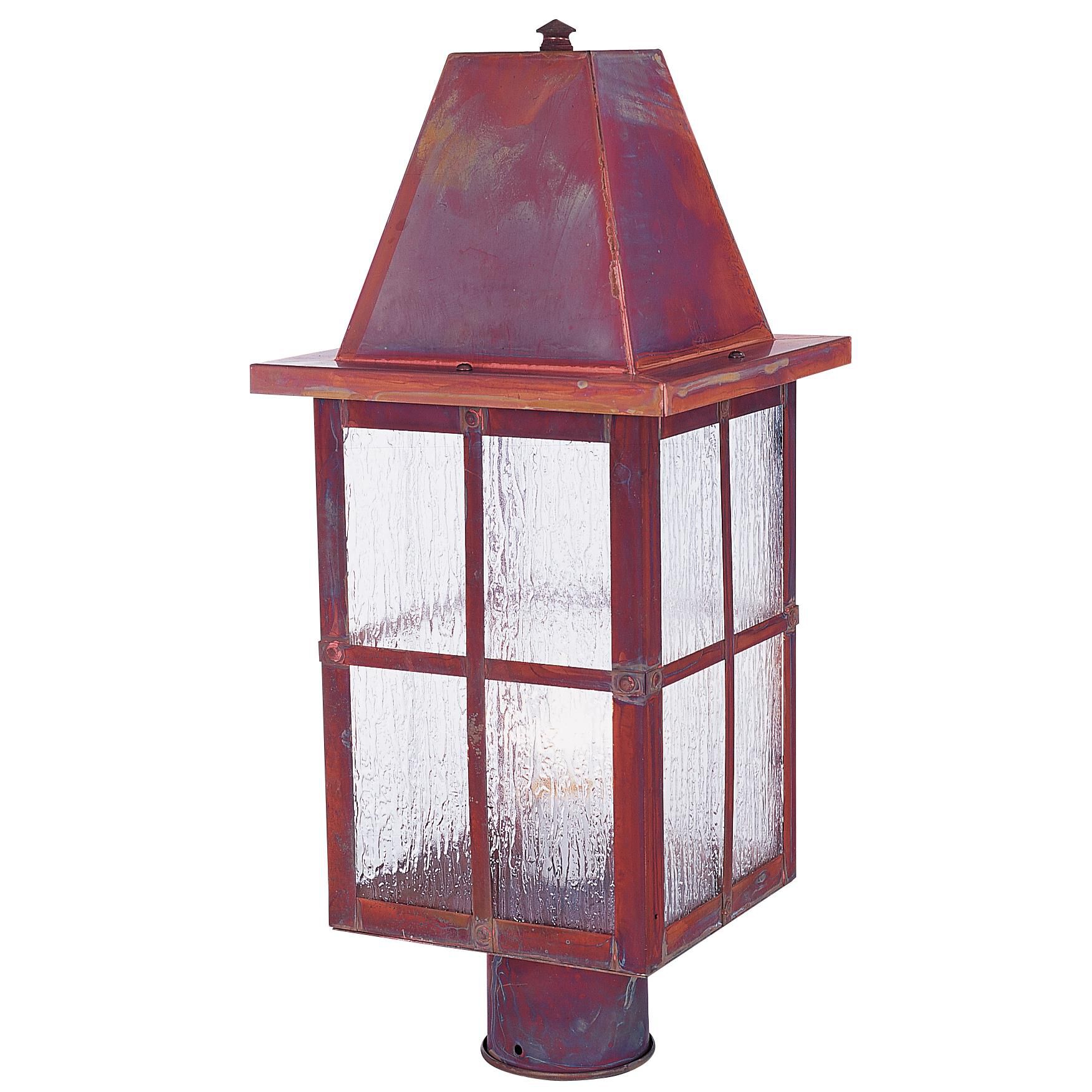 Hartford 22 Inch Tall 1 Light Outdoor Post Lamp by Arroyo Craftsman