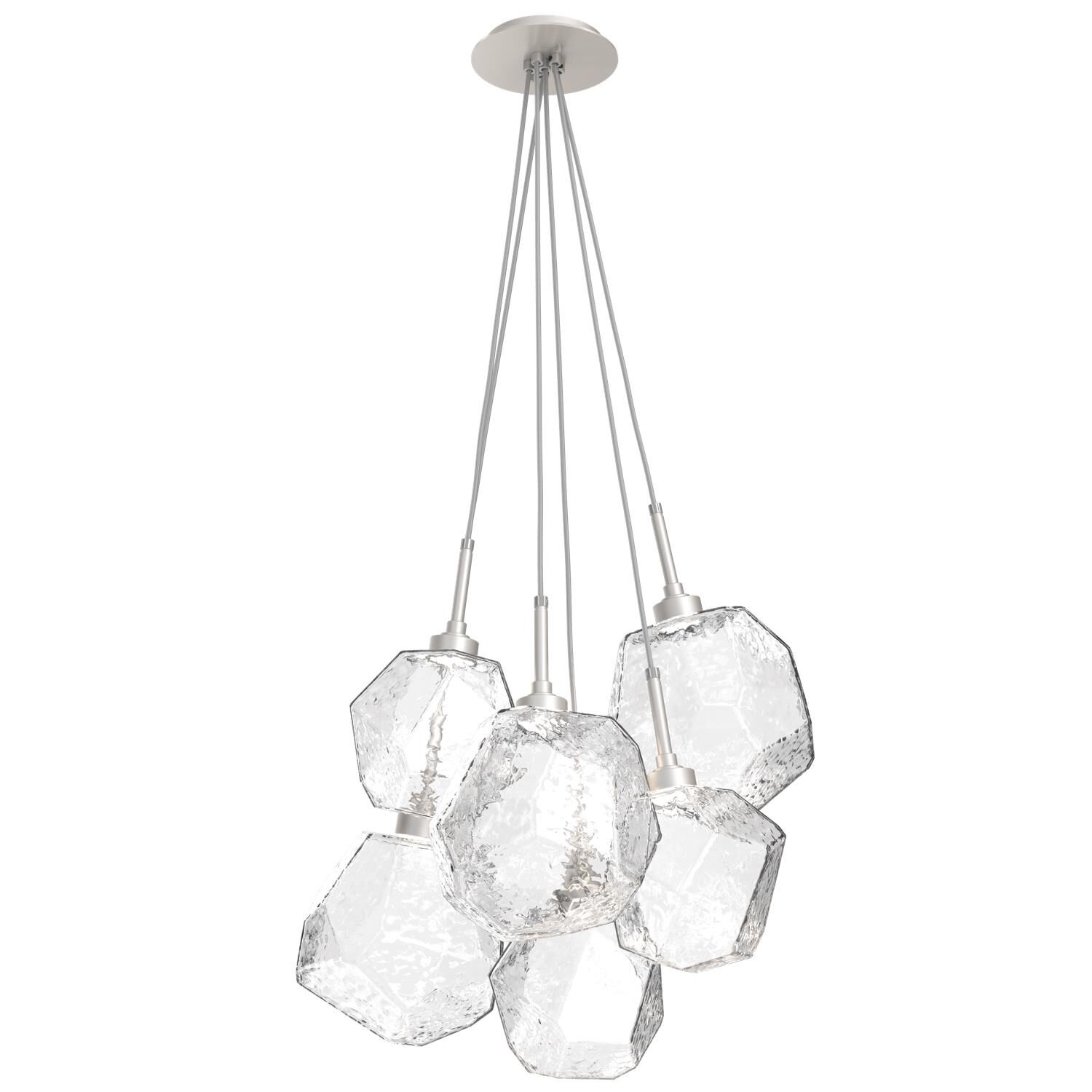 Gem 18 Inch 6 Light LED Multi Light Pendant by Hammerton Studio