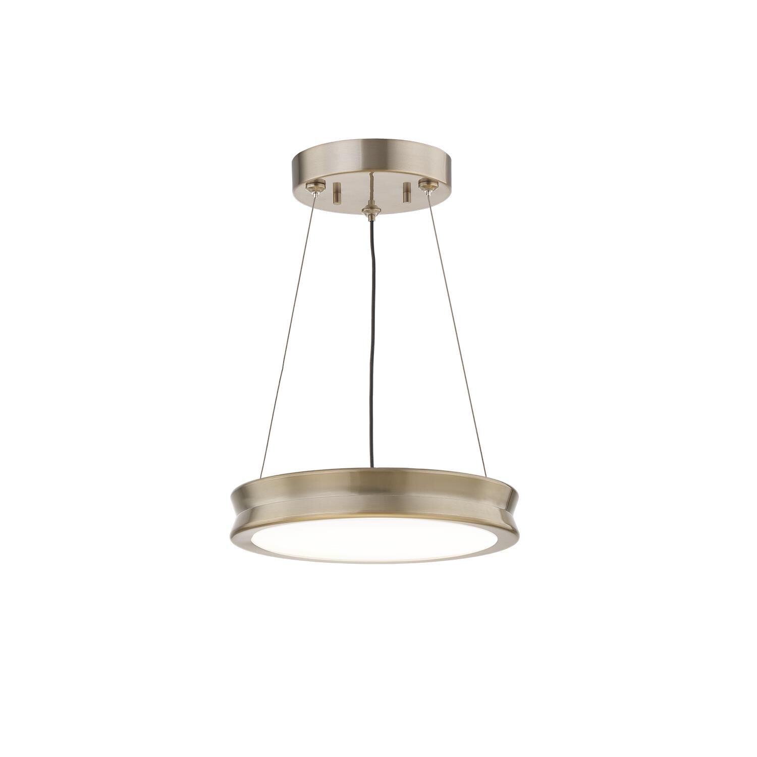 Justice Design Group Bevel 8 Inch LED Mini Pendant