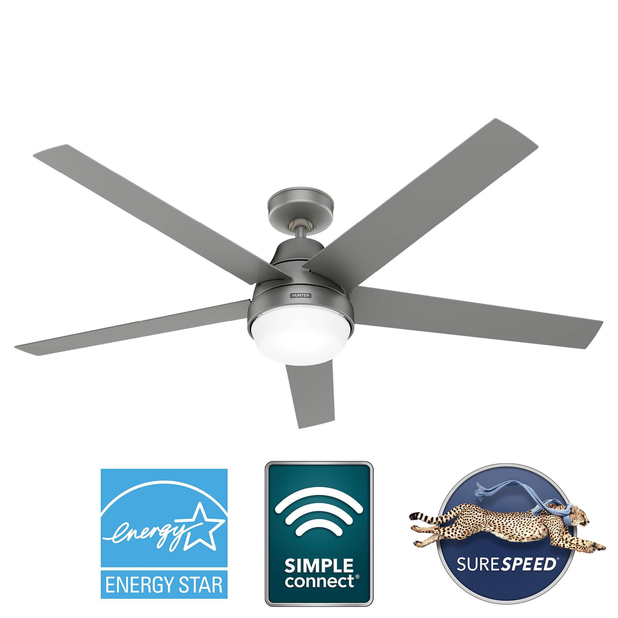 Aerodyne 60 Inch Ceiling Fan by Hunter Fan