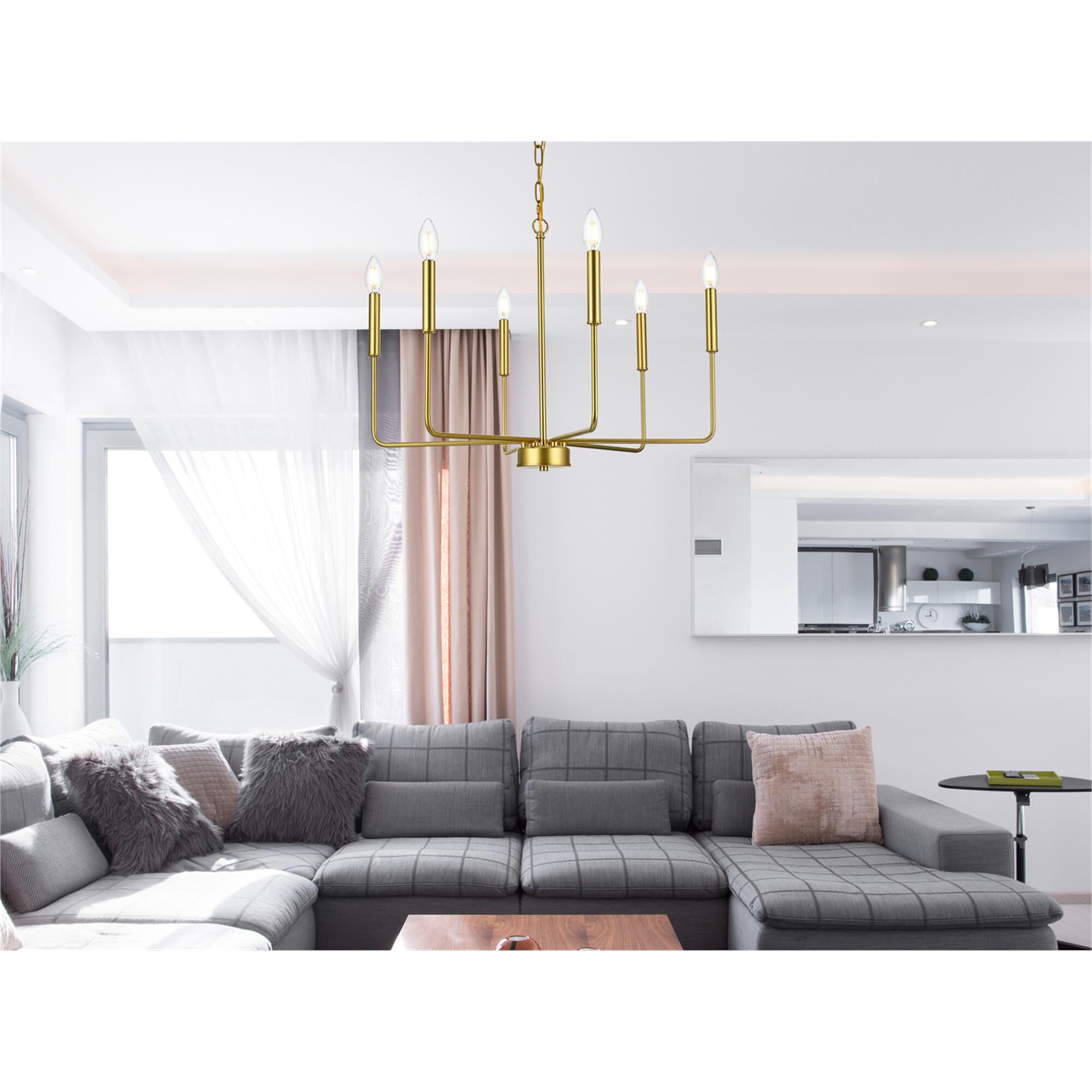 Shown in Brass finish