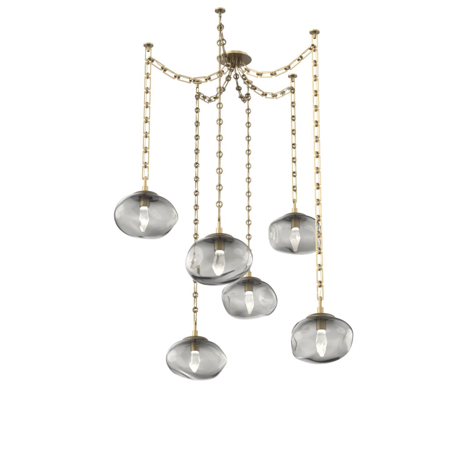 Levi Wilson Nova Multi Light Pendant by Hammerton Studio