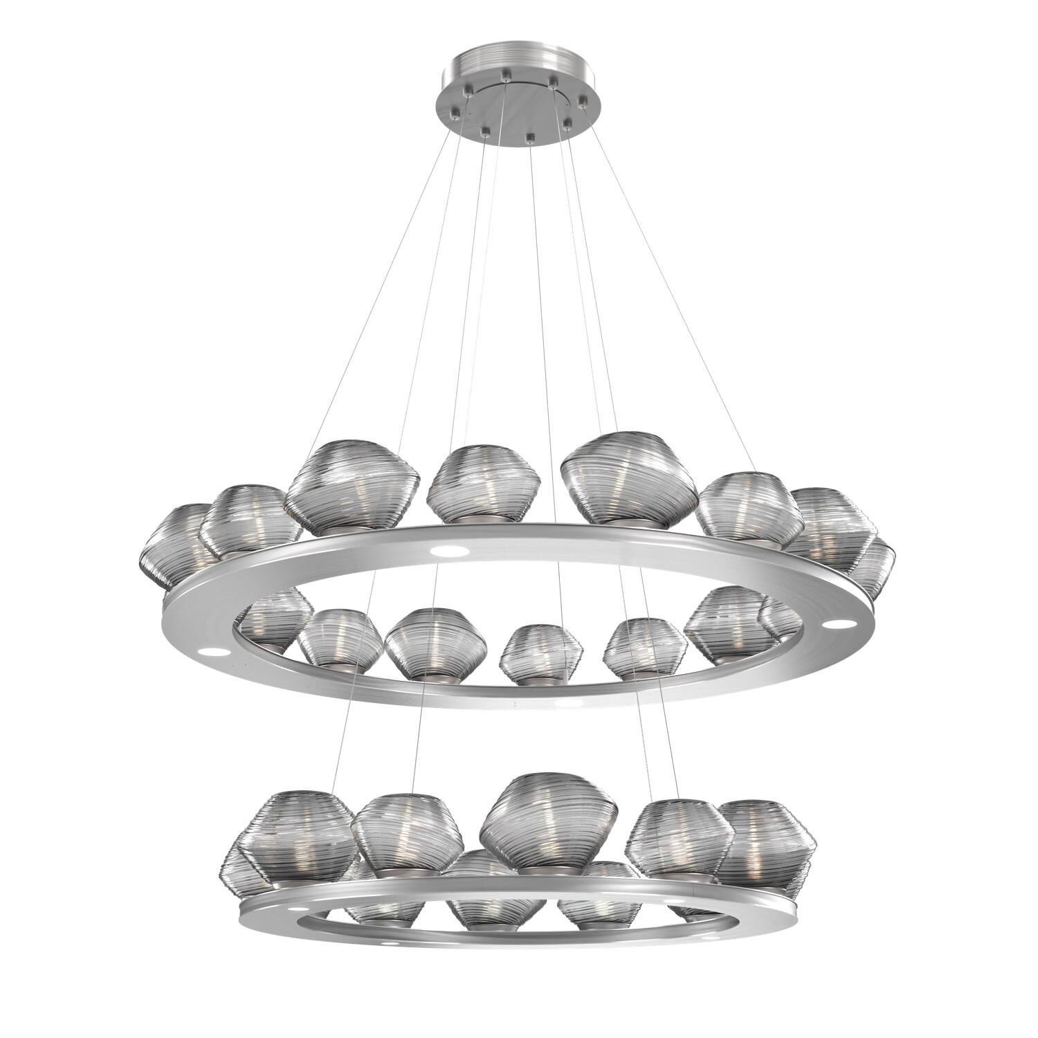 Mesa 48 Inch 28 Light LED Chandelier by Hammerton Studio