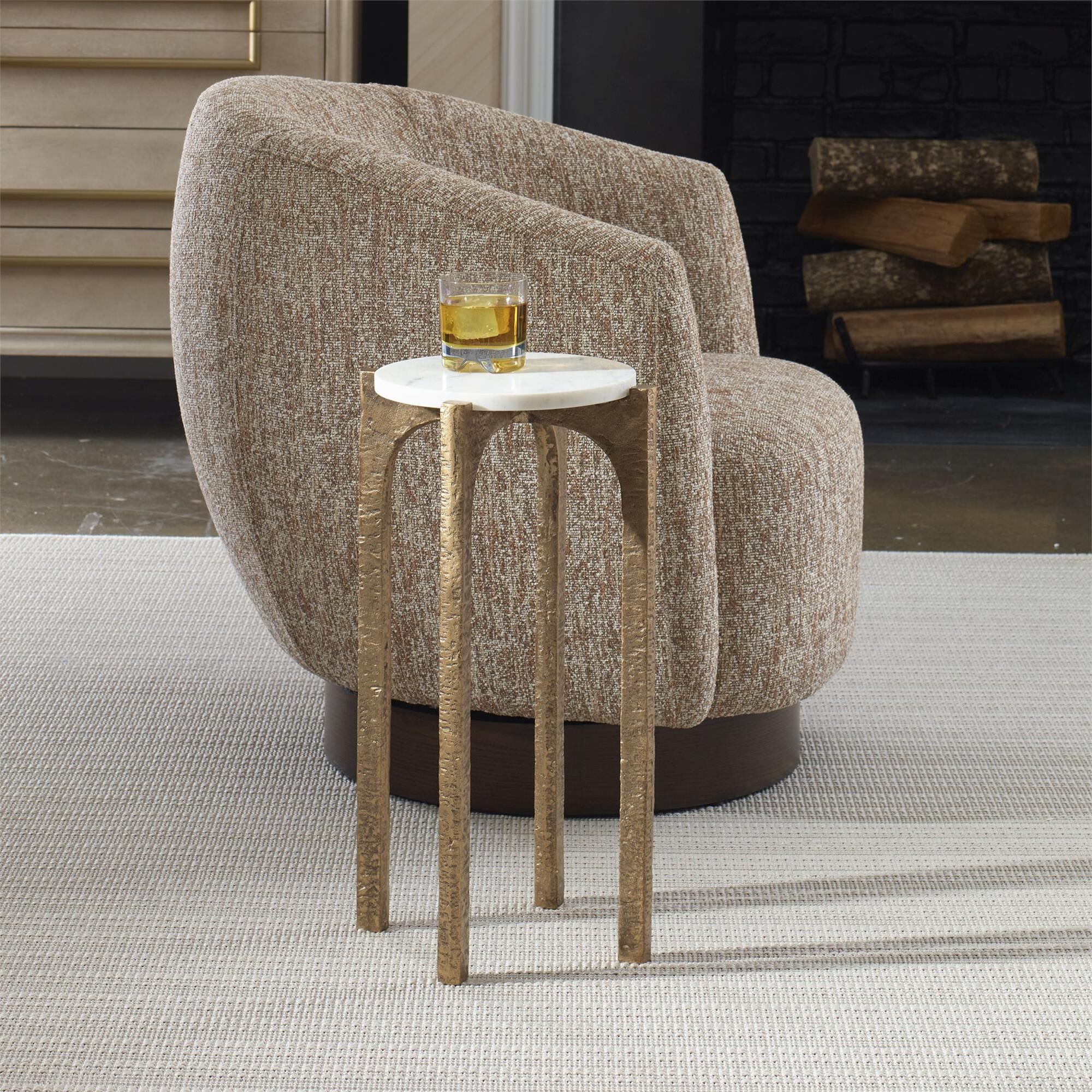 Shown in Marble finish