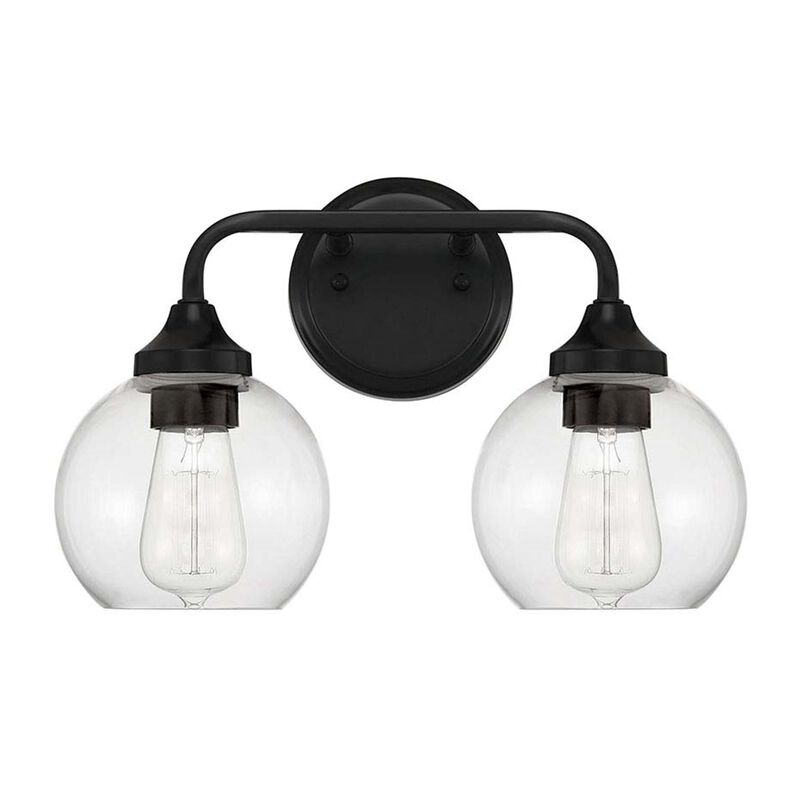 Glenda 14 Inch 2 Light Bath Vanity Light by Craftmade