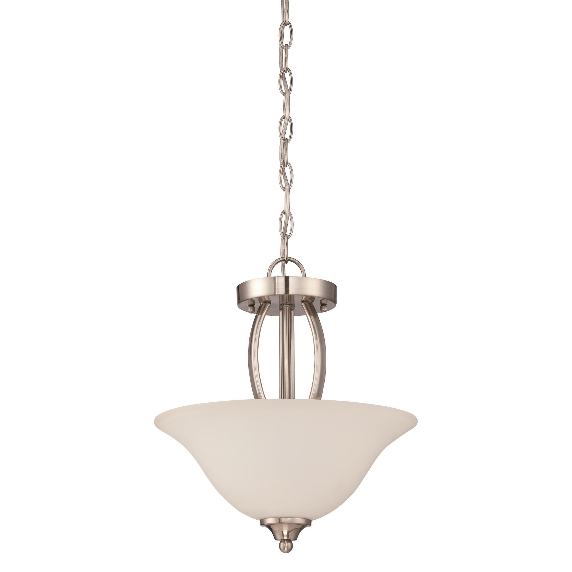 Northlake 14 Inch 2 Light Semi Flush Mount by Craftmade