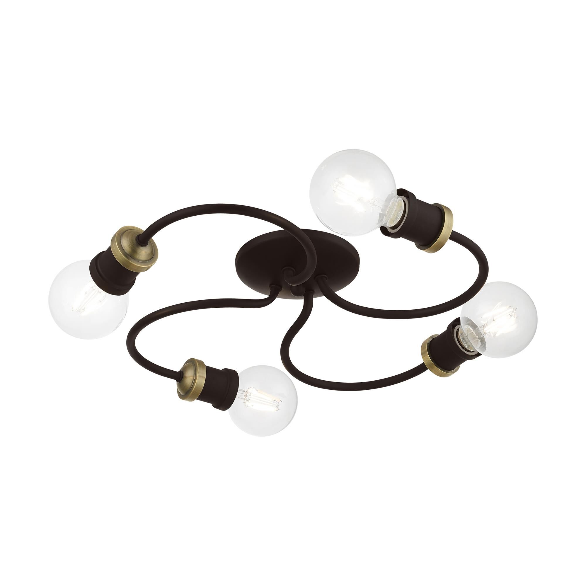 Shown in Bronze with Antique Brass Accents finish