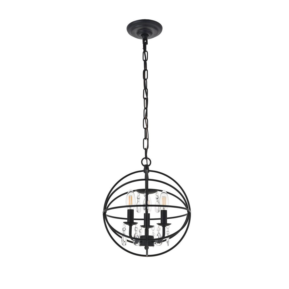 Wallace 12 Inch Mini Pendant by Elegant Lighting