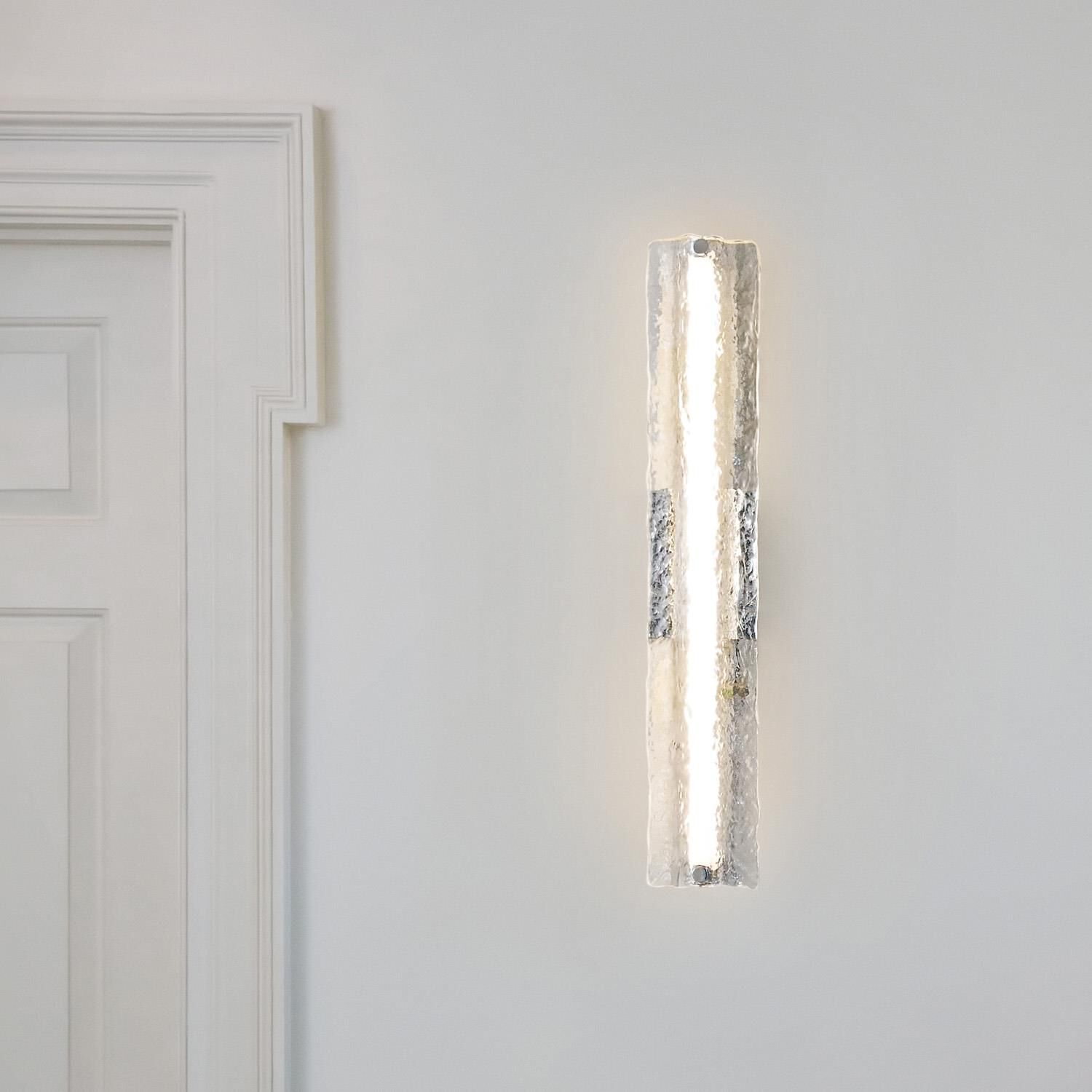 Shown in Chrome finish and Lava glass