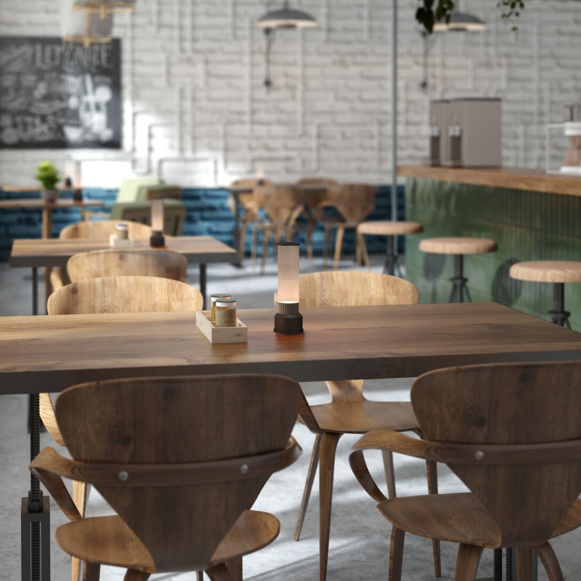 Kibun Candlestick 11 Inch Table Lamp by Bulbrite