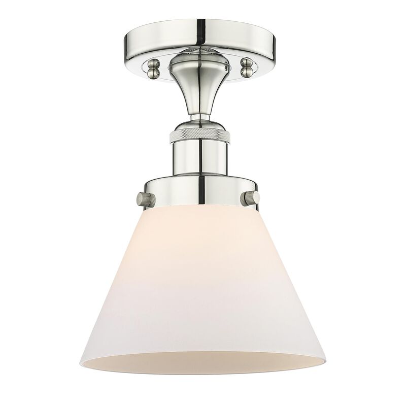 Bruno Marashlian Cone 7 Inch 1 Light Semi Flush Mount by Innovations Lighting