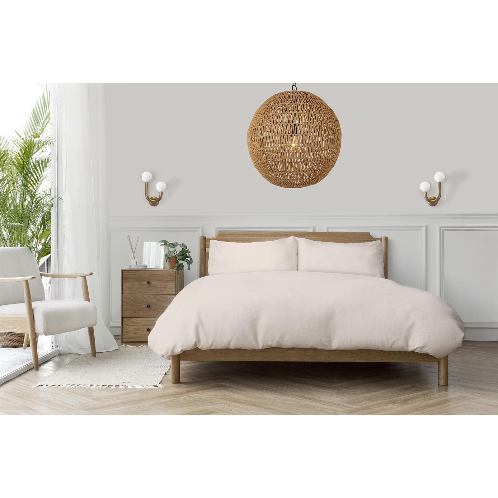 Shown in Natural Brass finish and Left Orientation  accent